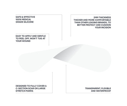 Silicone Gel Scar Strips