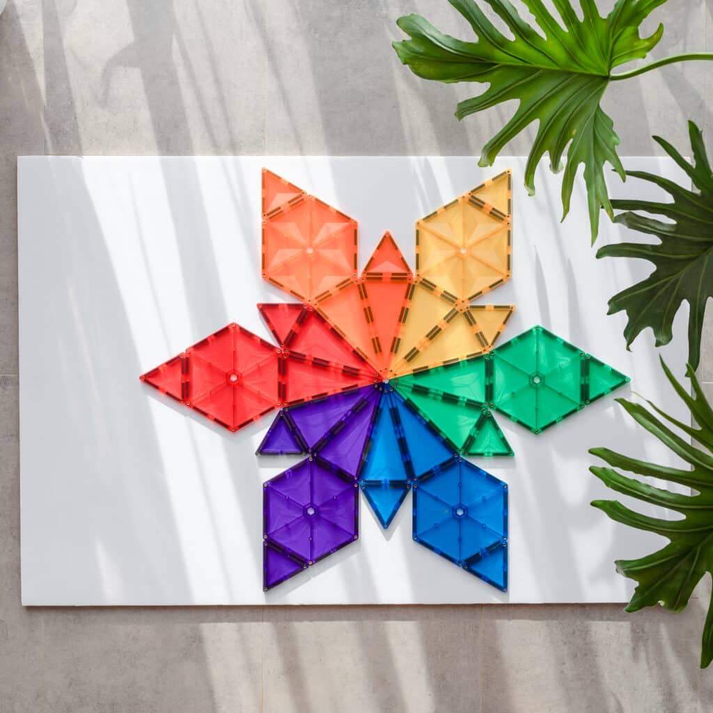 Rainbow Geometry Pack 30 pc