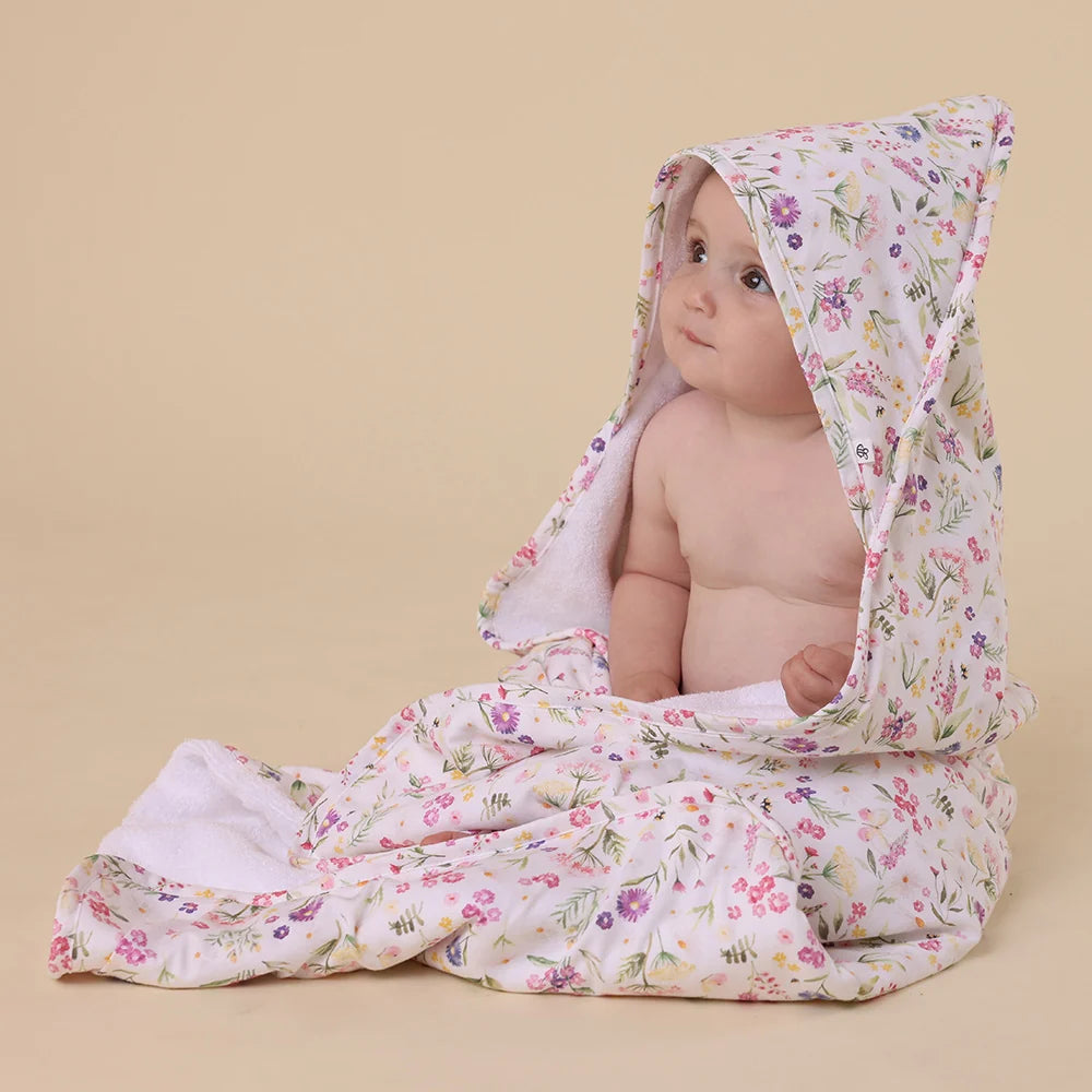 Gracie Organic Hooded Baby Towel
