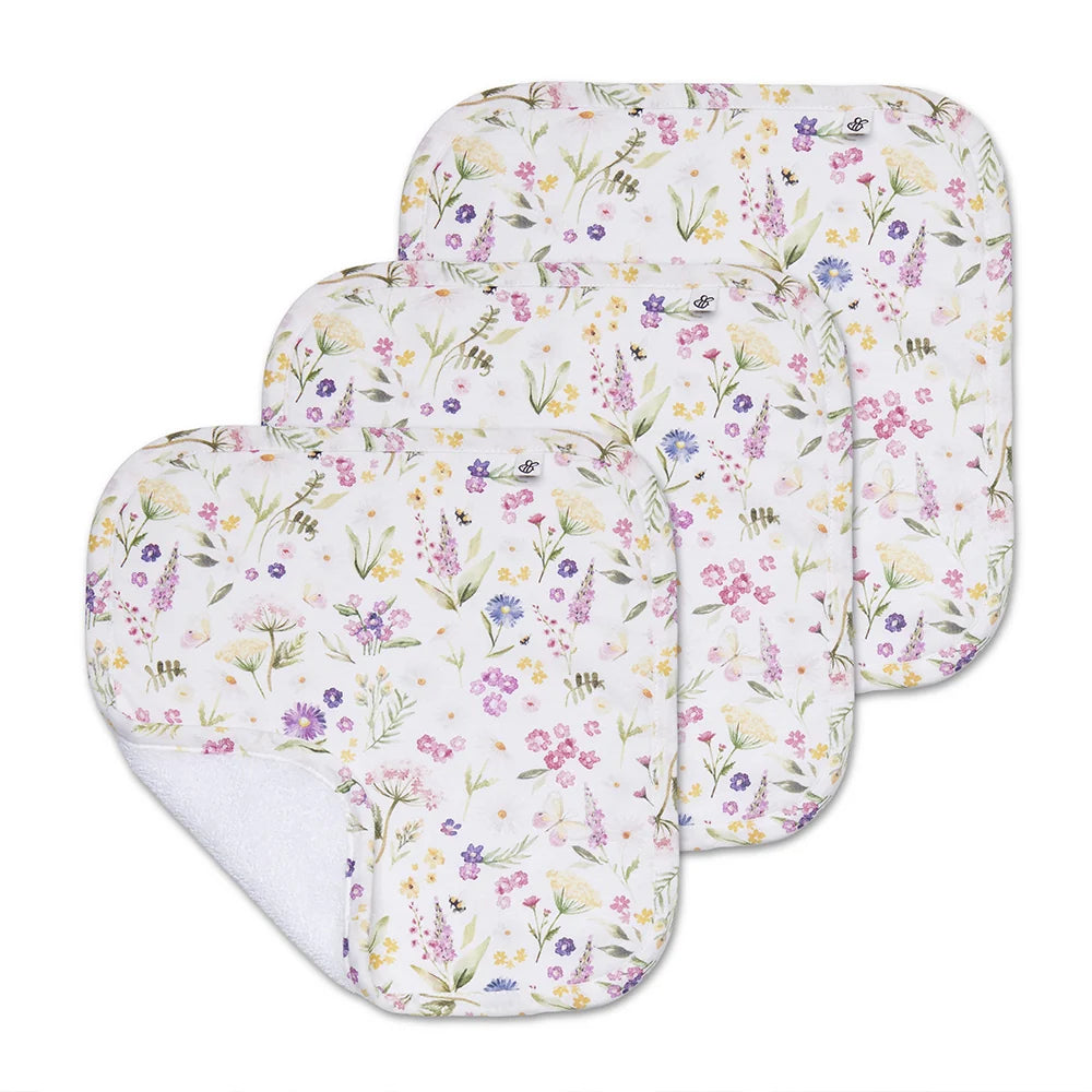 Gracie Organic Wash Cloths - 3 Pack