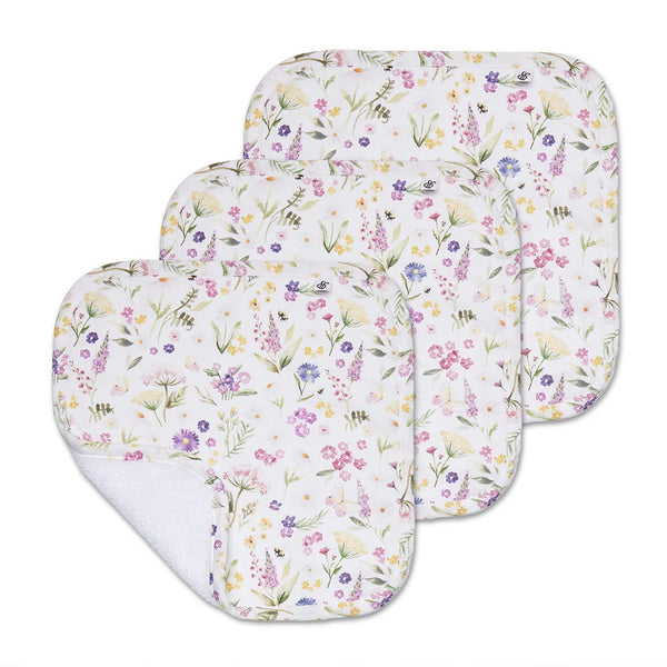 Gracie Organic Wash Cloths - 3 Pack