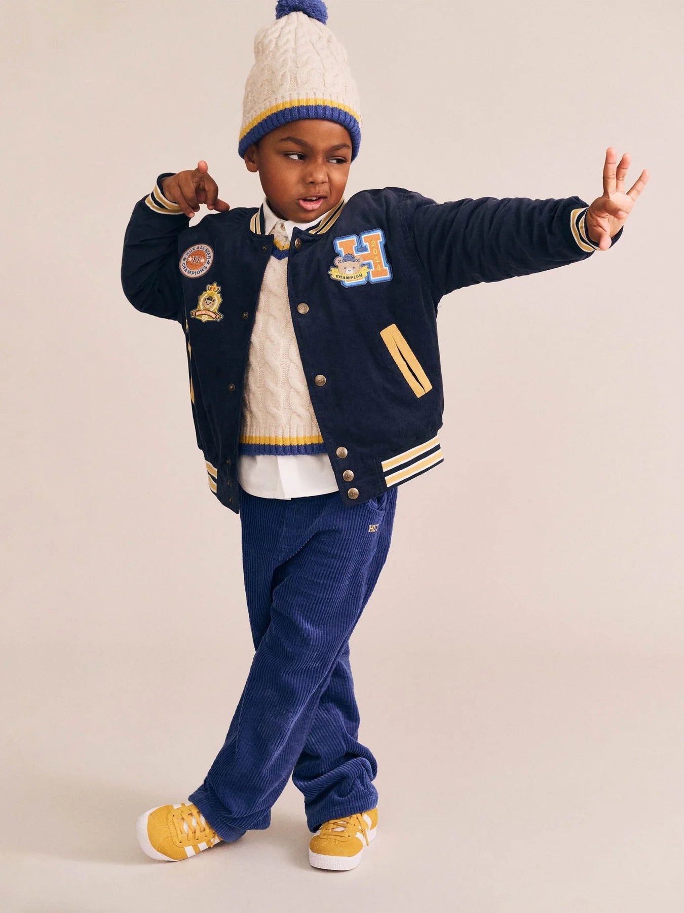 Collegiate Hux Cricket Jumper