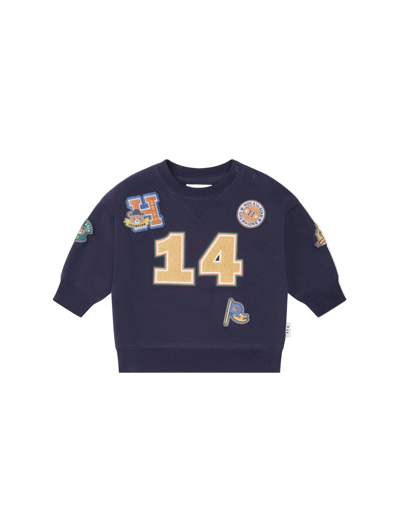 Collegiate Patches Sweatshirt