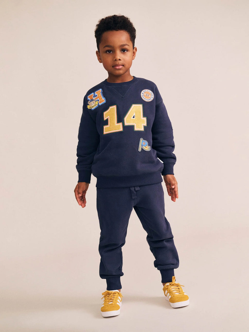 Collegiate Patches Sweatshirt
