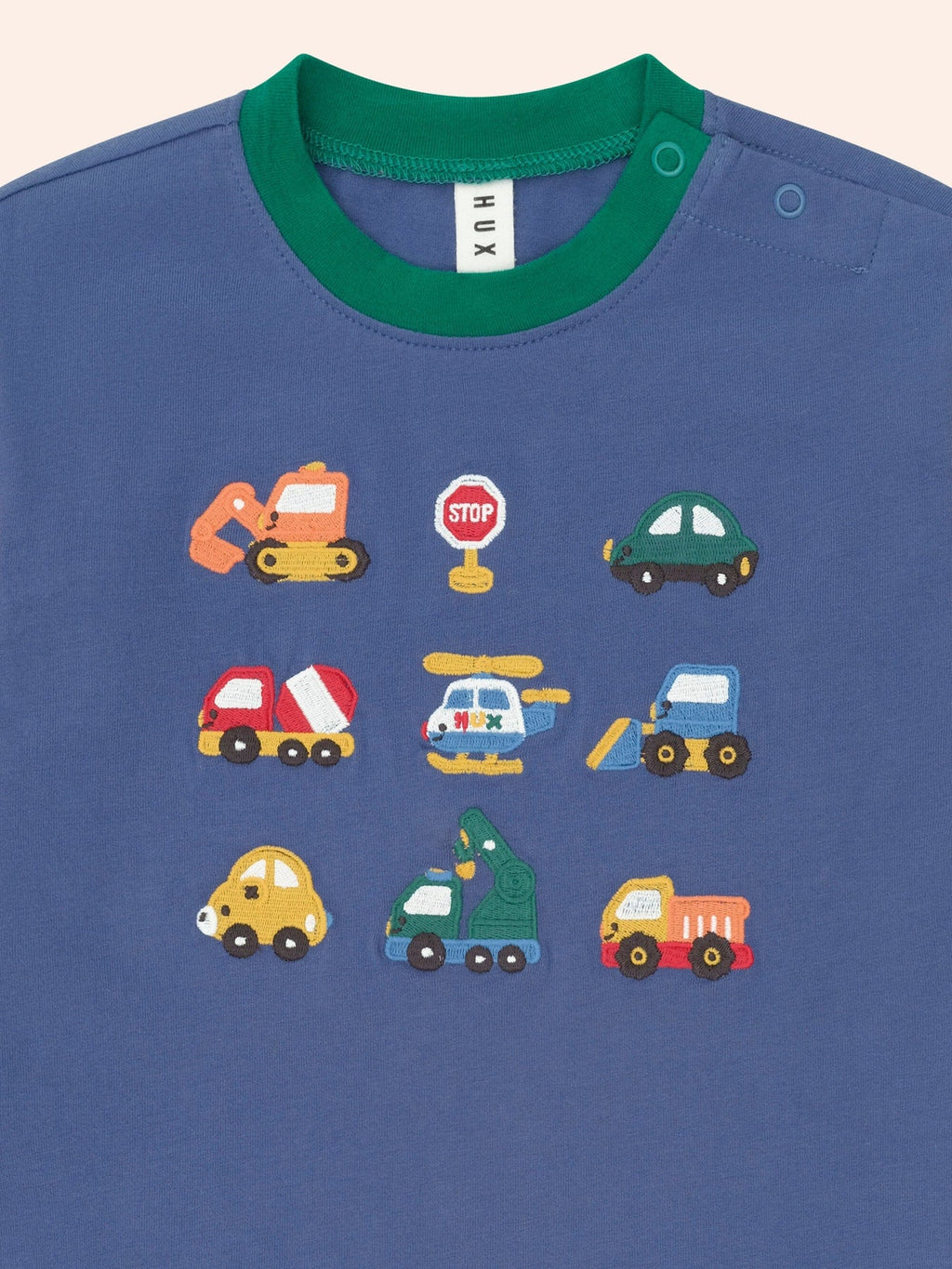 Colour Block Construction Top