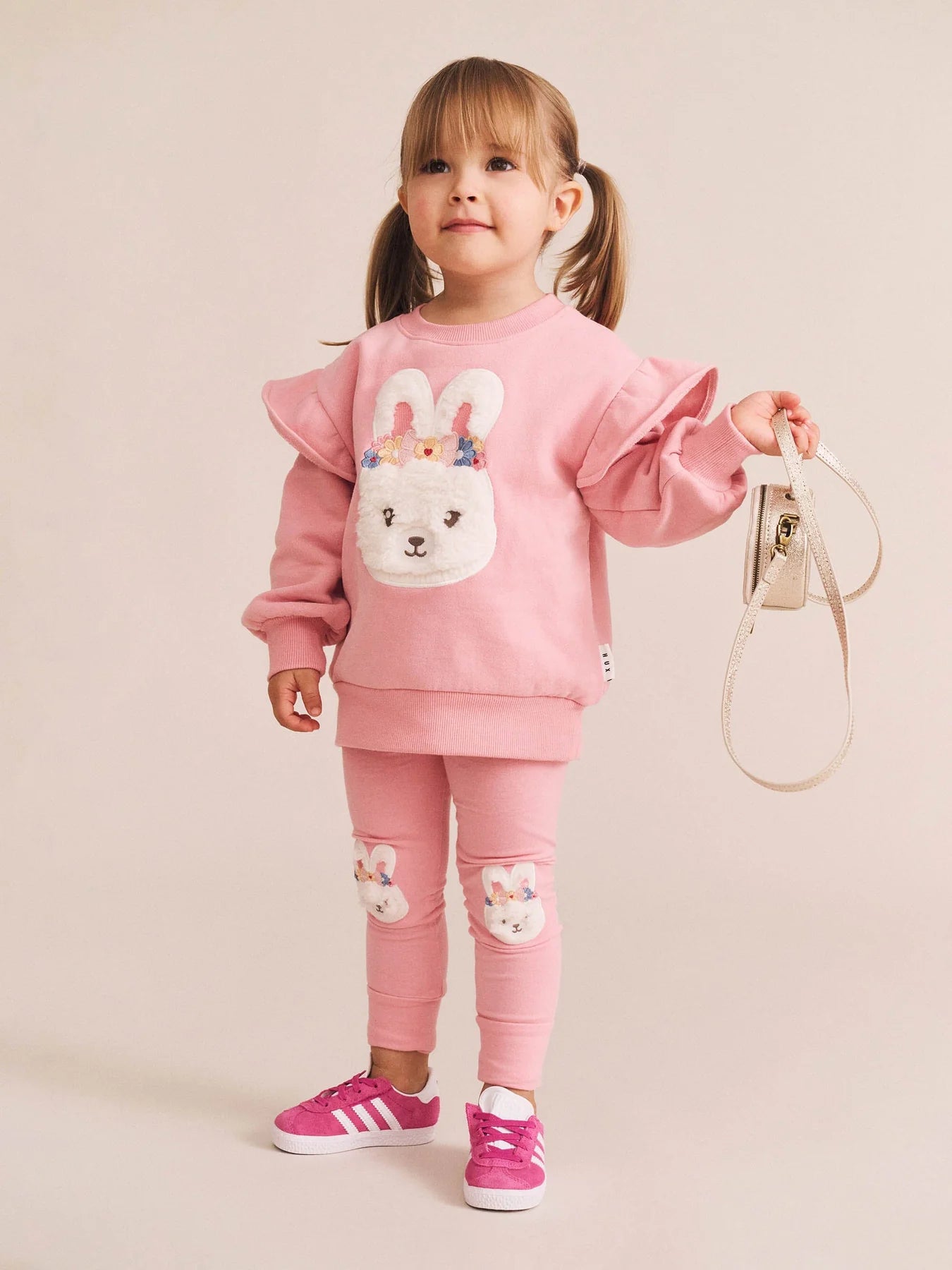 Flower Field Bunny Sweatshirt