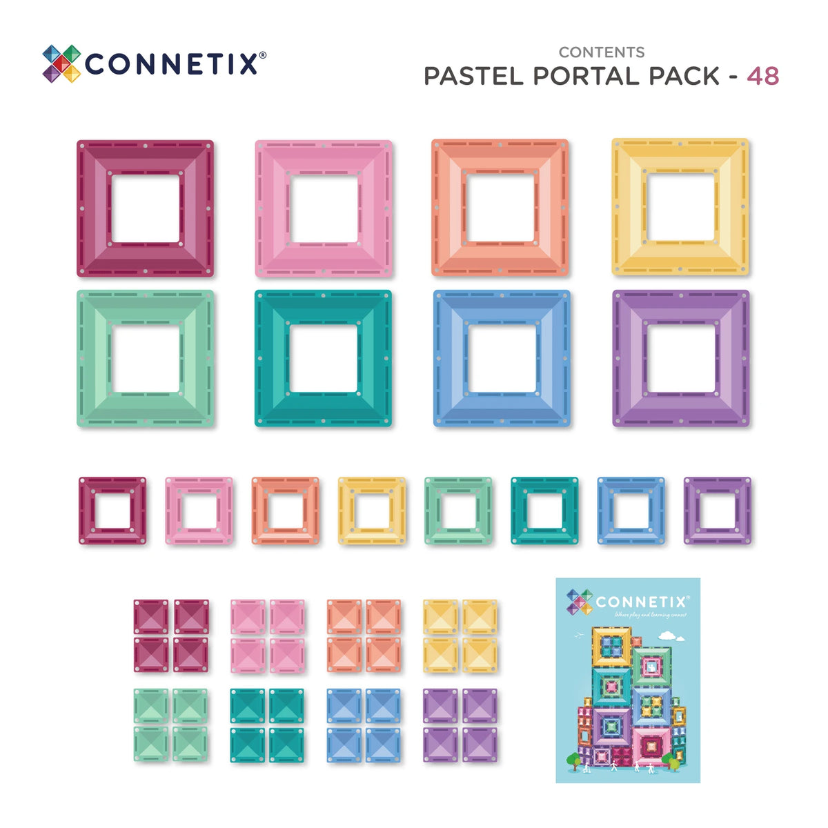 COMING SOON Pastel Portal Pack 48 pc
