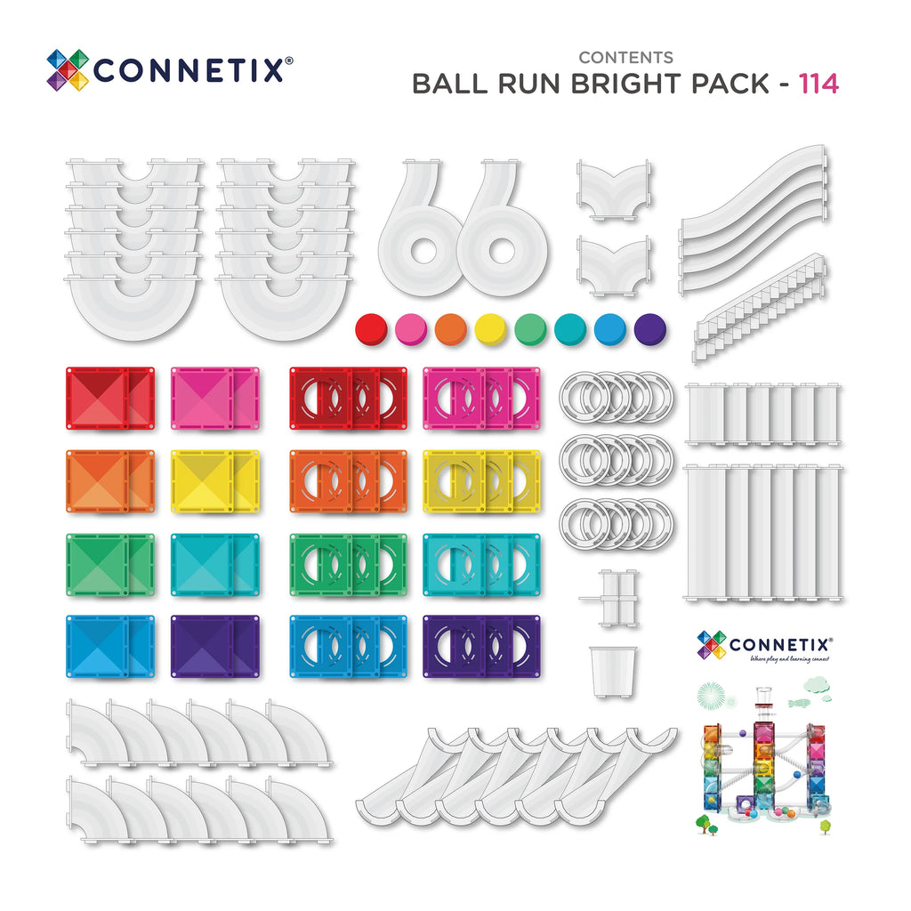 COMING SOON Ball Run Bright Pack 114 pc