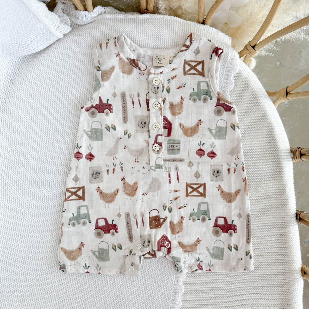 Little Homestead Playsuit