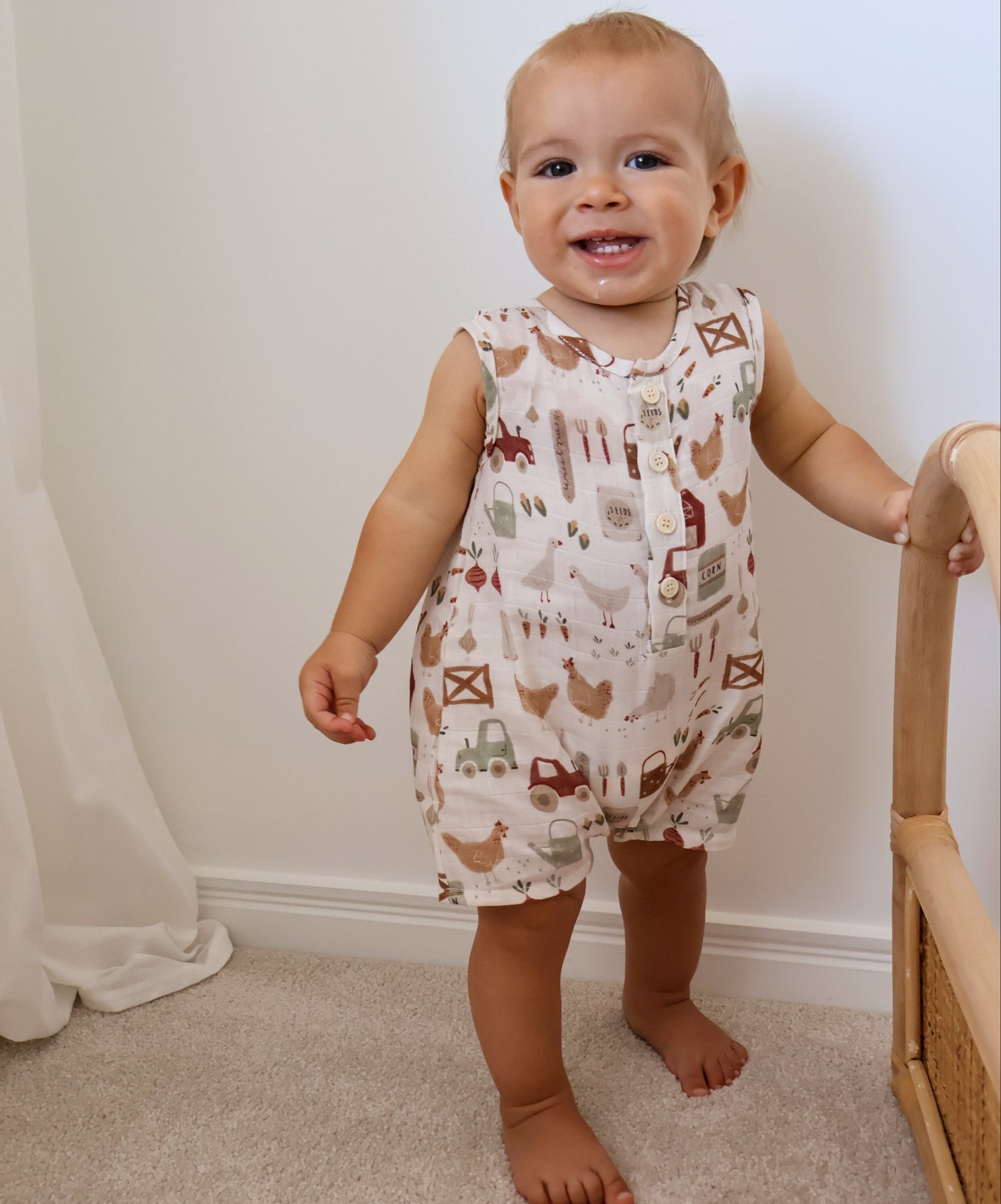 Little Homestead Playsuit