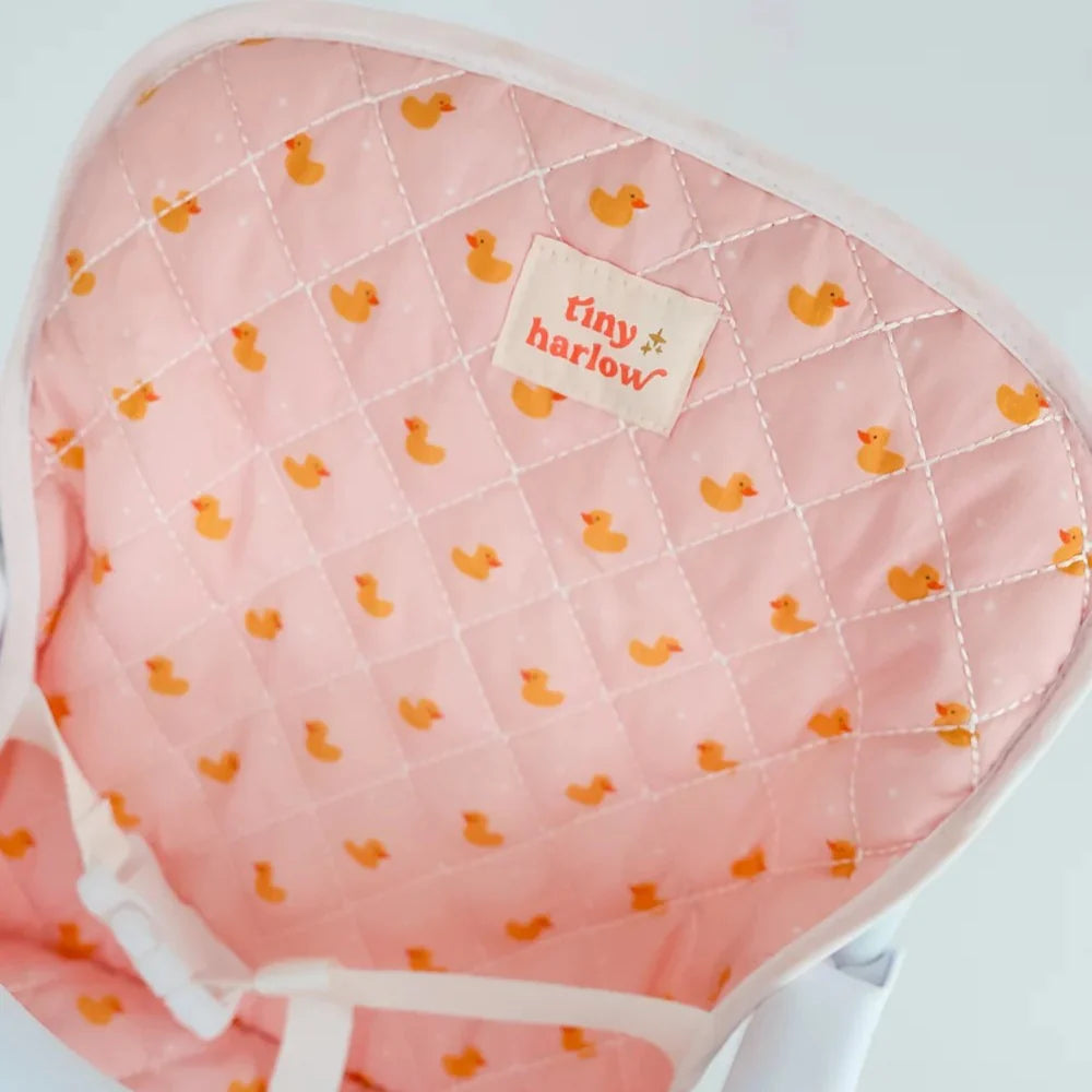 Doll Highchair - Pink Ducky