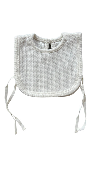 Knitted Plain Bib - Assorted