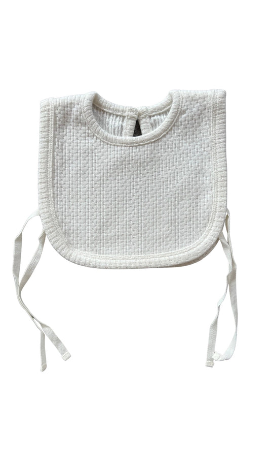 Knitted Plain Bib - Assorted