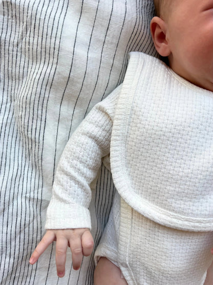 Knitted Plain Bib - Assorted