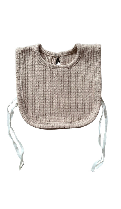 Knitted Plain Bib - Assorted