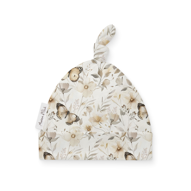 Butterfly Fields Knot Hat