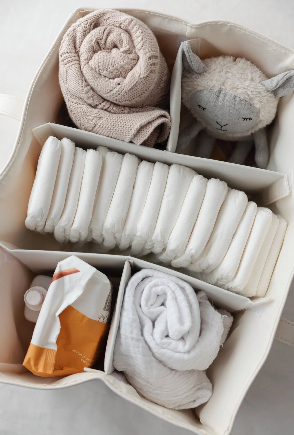 Nappy Caddy Vegan Leather- Assorted