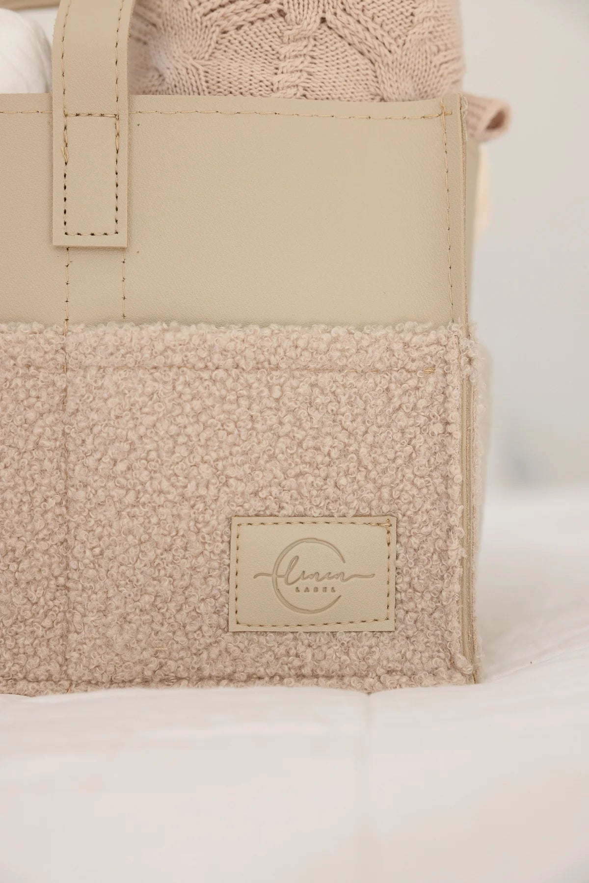 Nappy Caddy Luxe Range - Nude