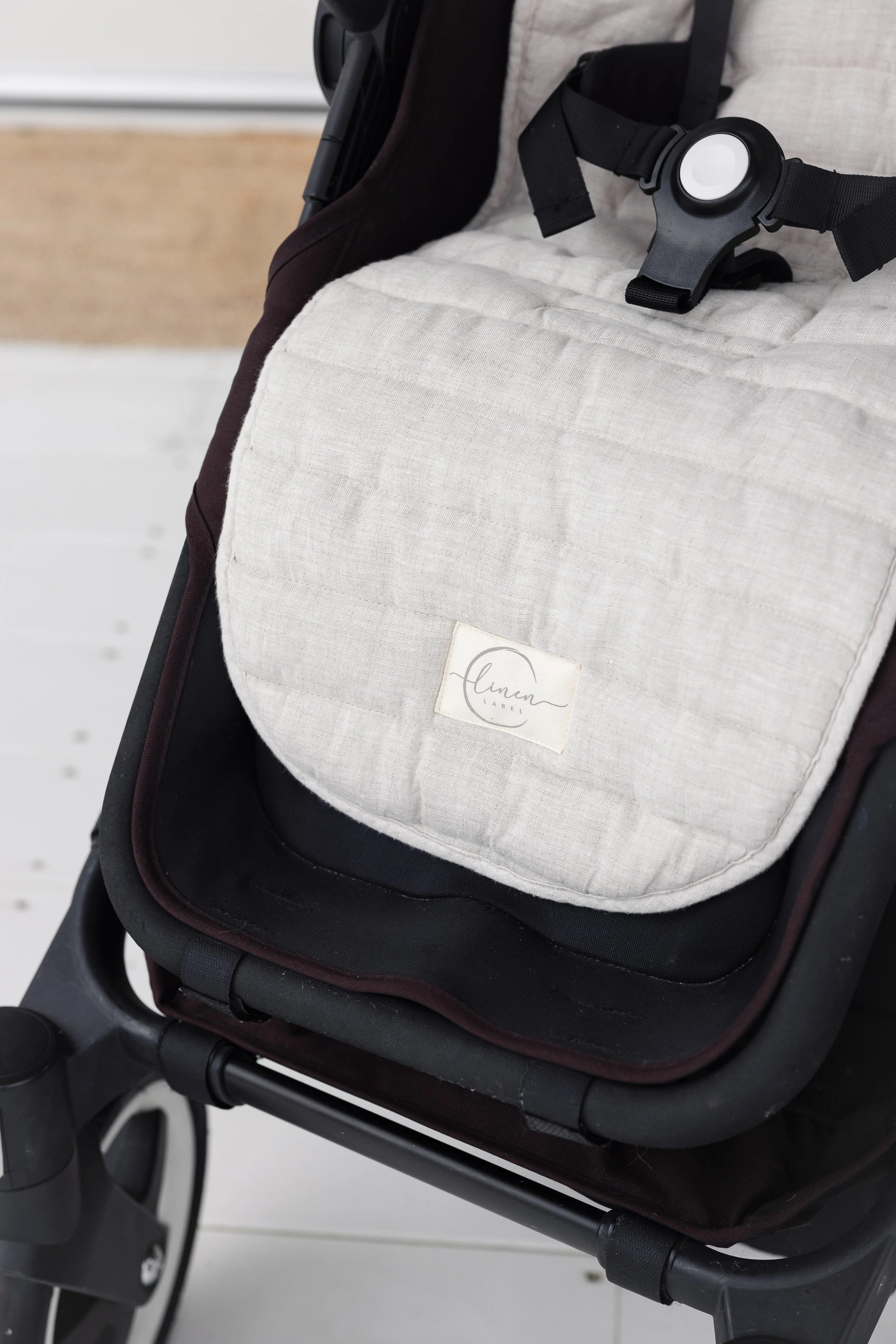 Linen Pram Liner & Strap Covers