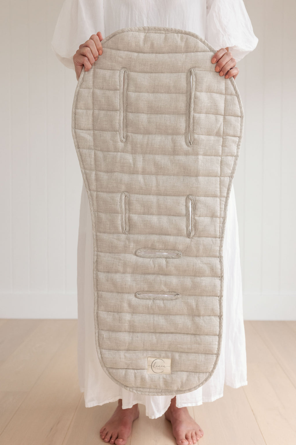 Linen Pram Liner & Strap Covers
