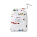 Little Racers Organic Bassinet Sheet / Change Pad Cover