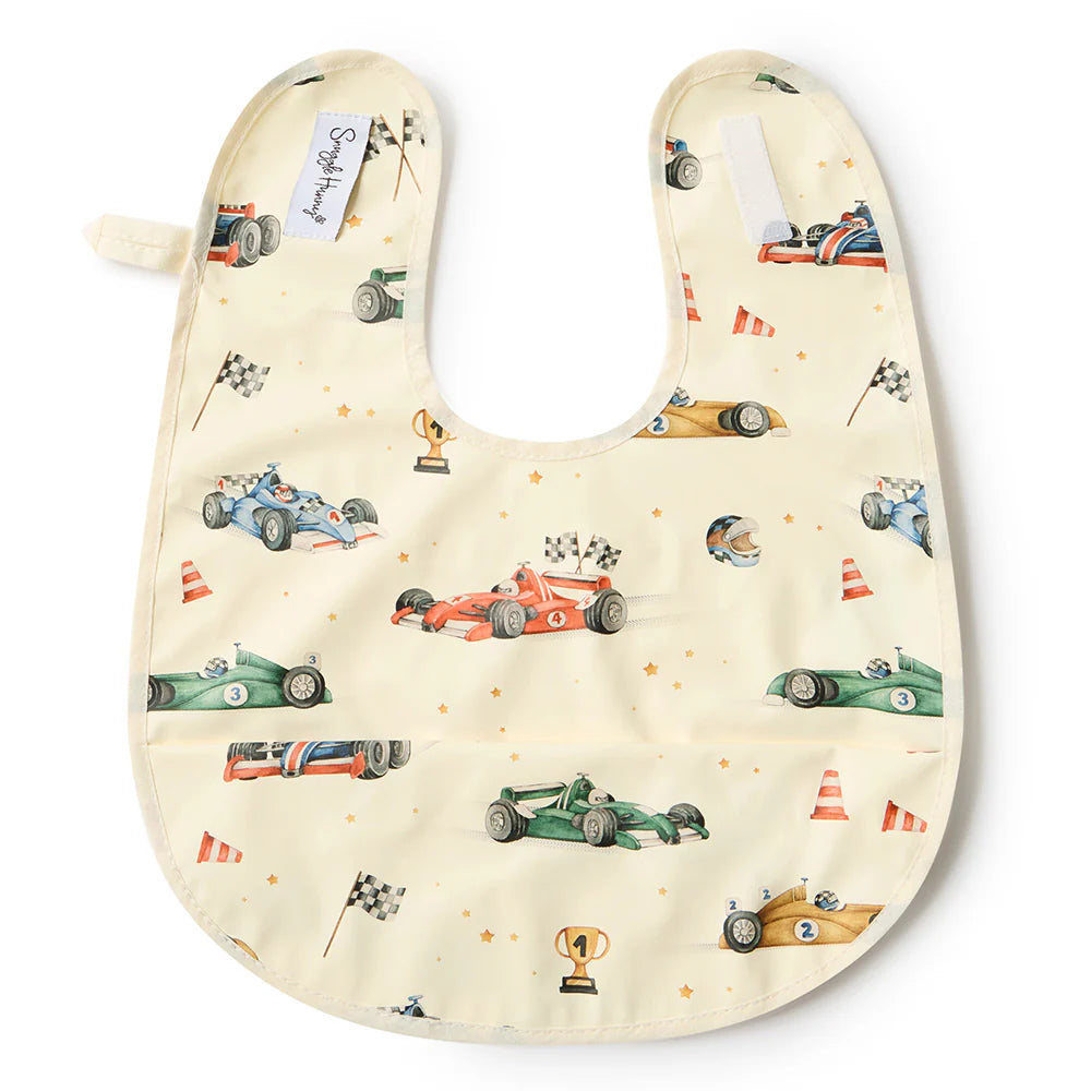 Little Racers Snuggle Bib