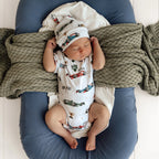 Little Racers Short Sleeve Organic Bodysuit