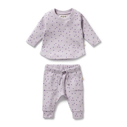 Lulu Daisy Organic Waffle Set