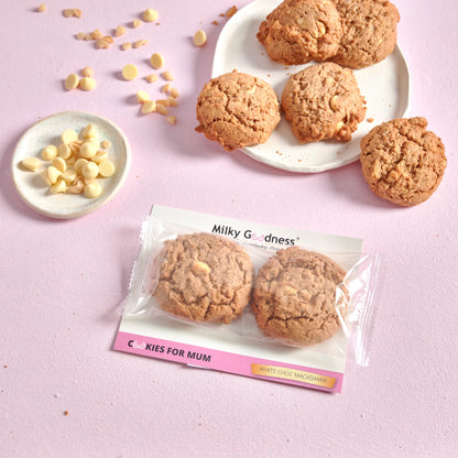 White Chocolate Chip & Macadamia Lactation Cookies