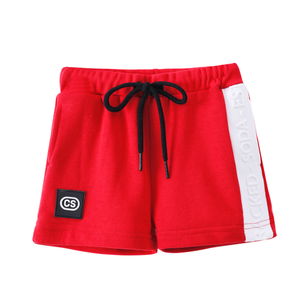 Maxwell Detailed Shorts - Red