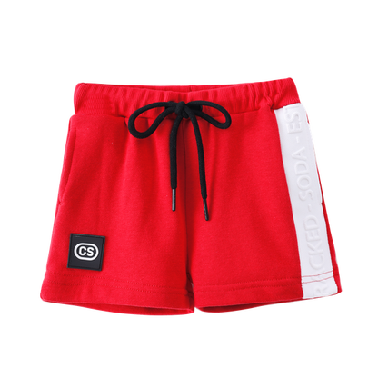 Maxwell Detailed Shorts - Red