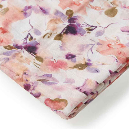 Blushing Beauty Organic Muslin Wrap