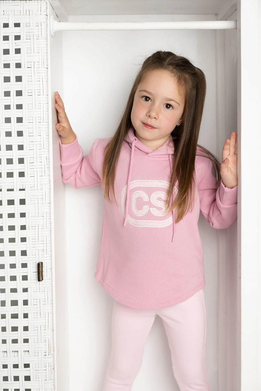 Nova Detailed Hoodie - Blush