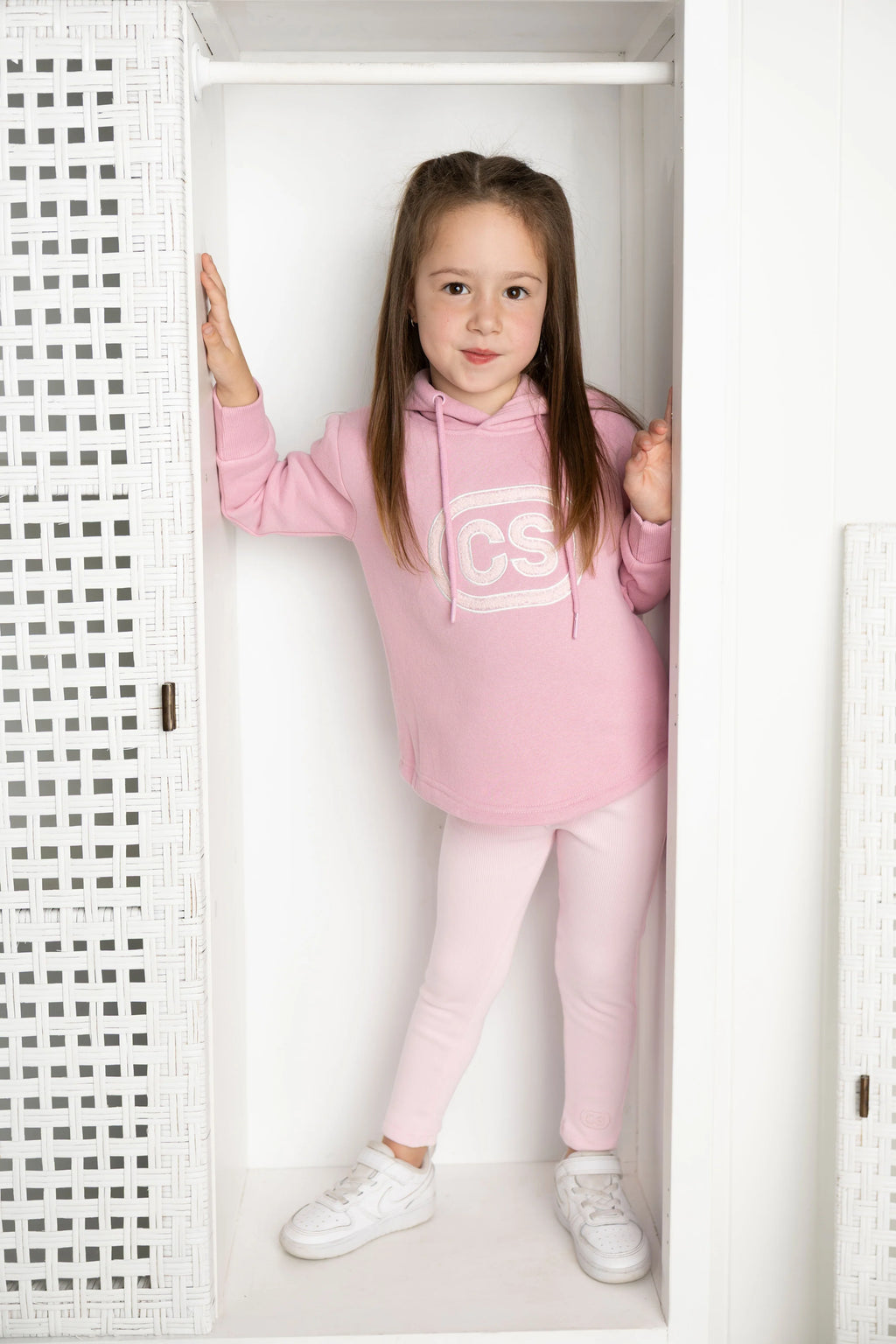 Nova Detailed Hoodie - Blush