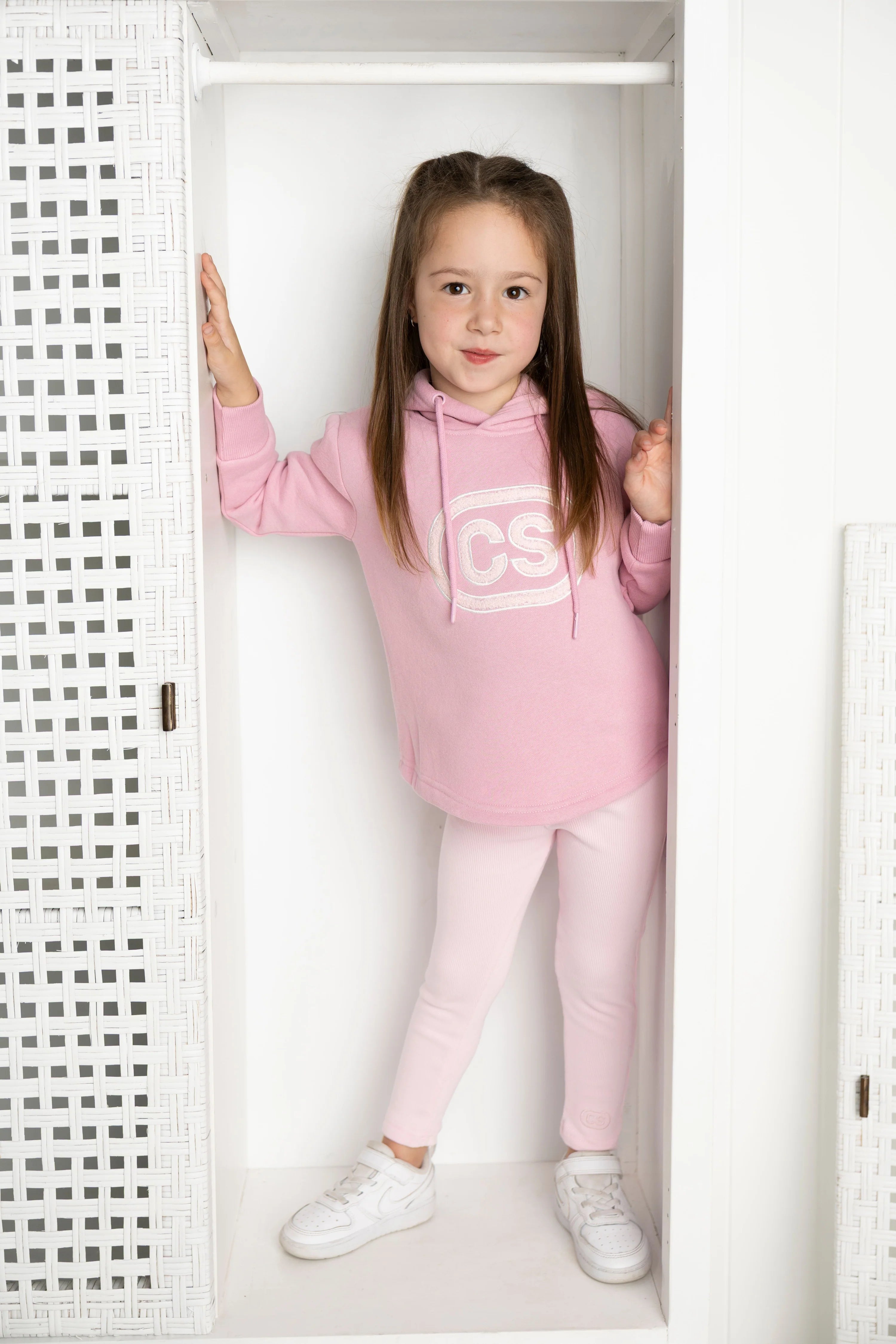 Nova Detailed Hoodie - Blush