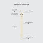 Pacifier Clip Loop - Assorted