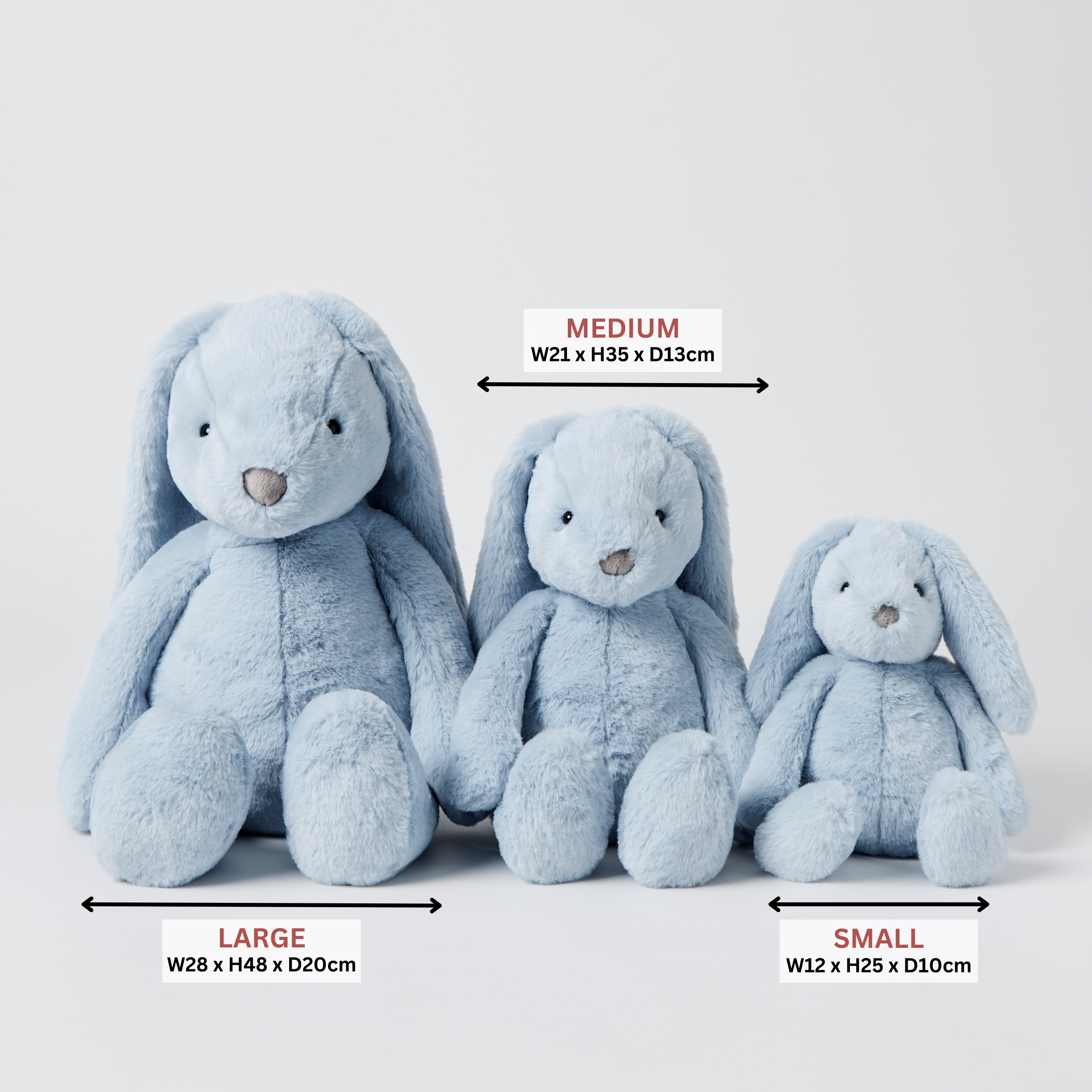 Pale Blue Bunny - Assorted