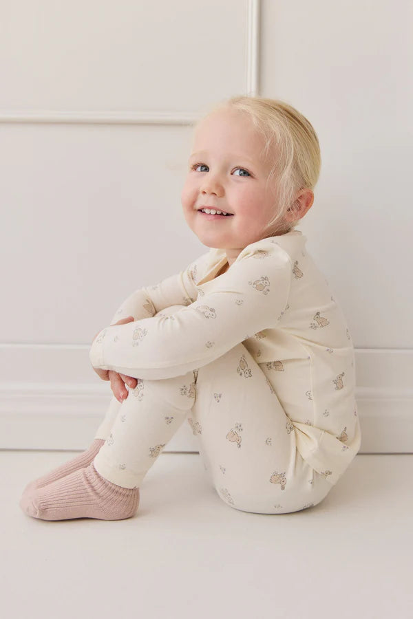 Organic Cotton Avis Long Sleeve Pyjama Set - Pennys Baby Friends