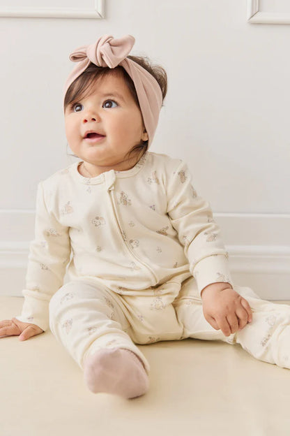 Organic Cotton Reese Zip Onepiece - Pennys Baby Friends