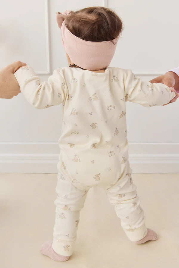 Organic Cotton Reese Zip Onepiece - Pennys Baby Friends