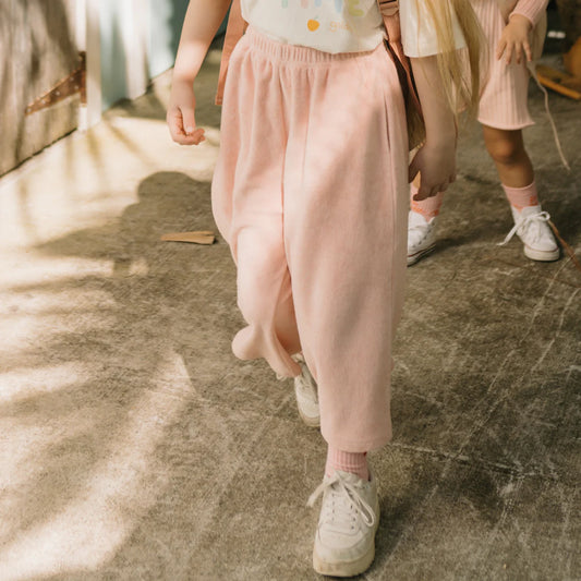 Confetti Wide Leg Pants Pink Parfait