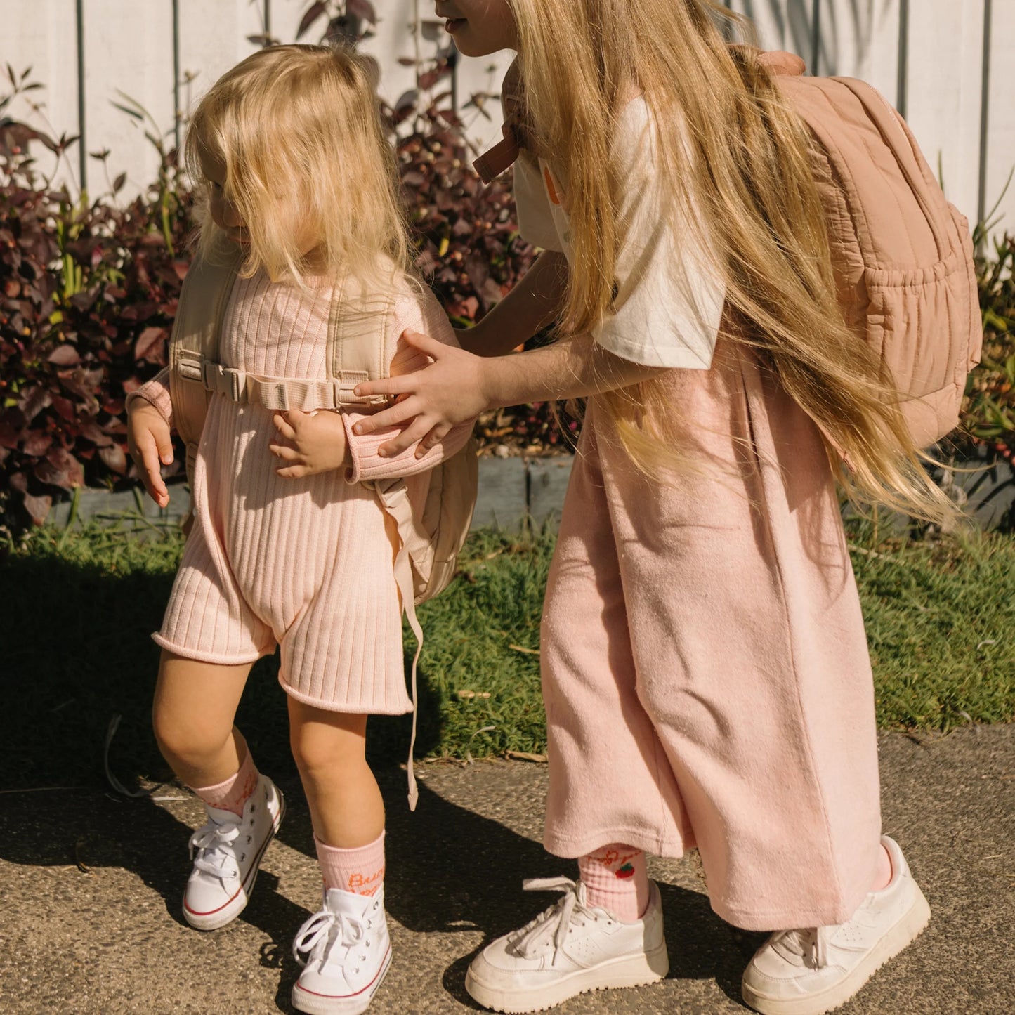 Confetti Wide Leg Pants Pink Parfait