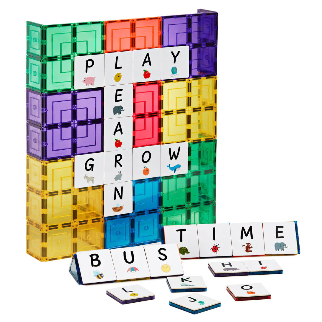 Learn & Grow Magnetic Tile Topper - Alphabet Upper Case