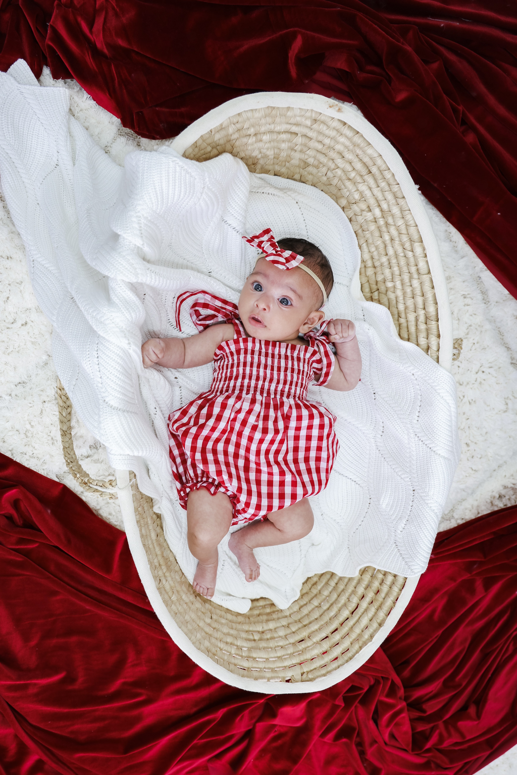 Gingham Bow Headband | PREORDER