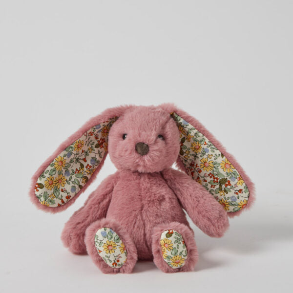 Floral Raspberry Bunny - Small