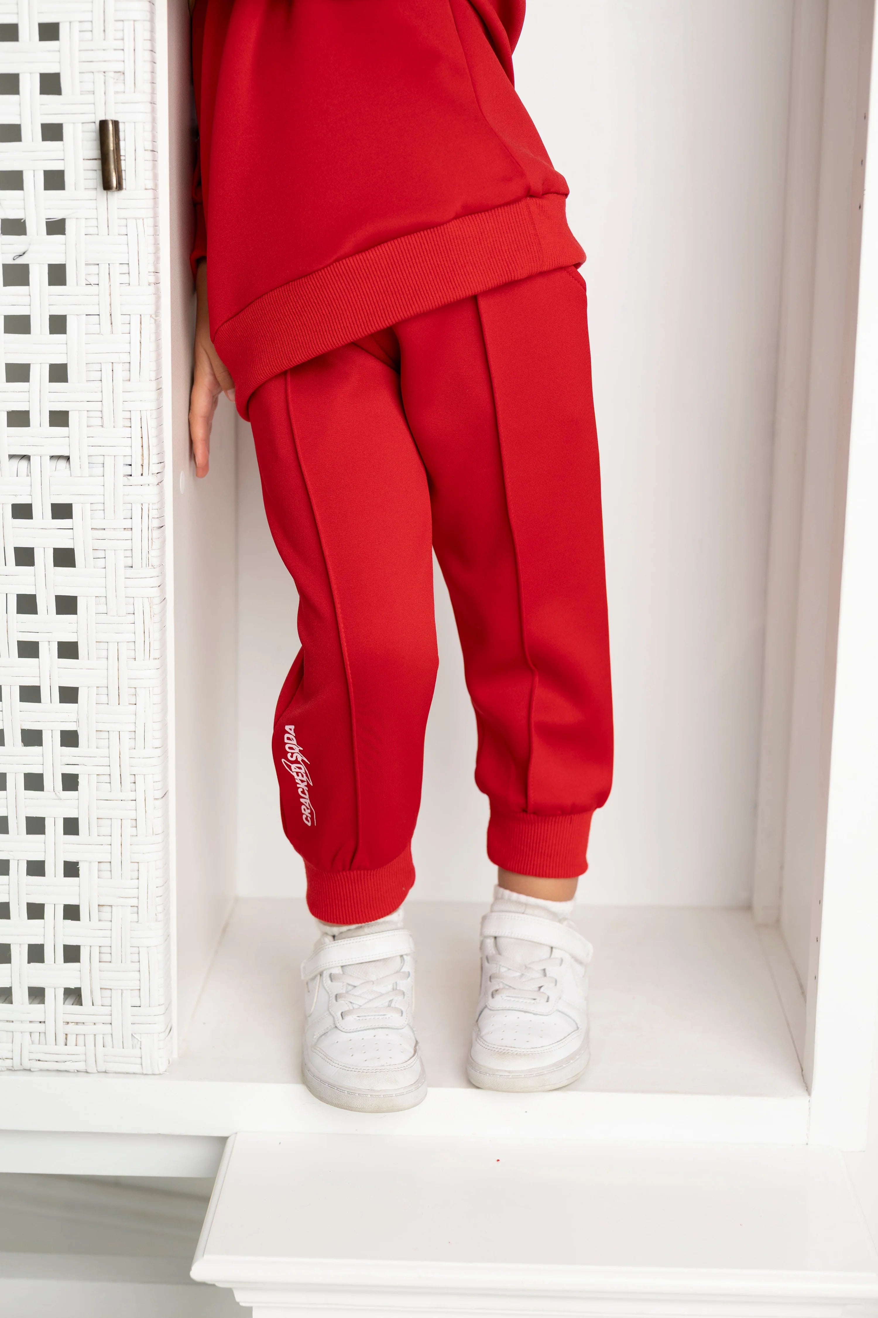 Scarlett Active Pants - Cherry