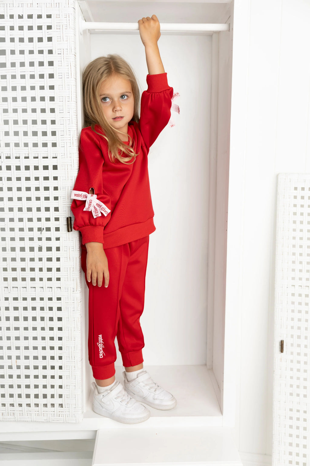 Scarlett Active Pants - Cherry