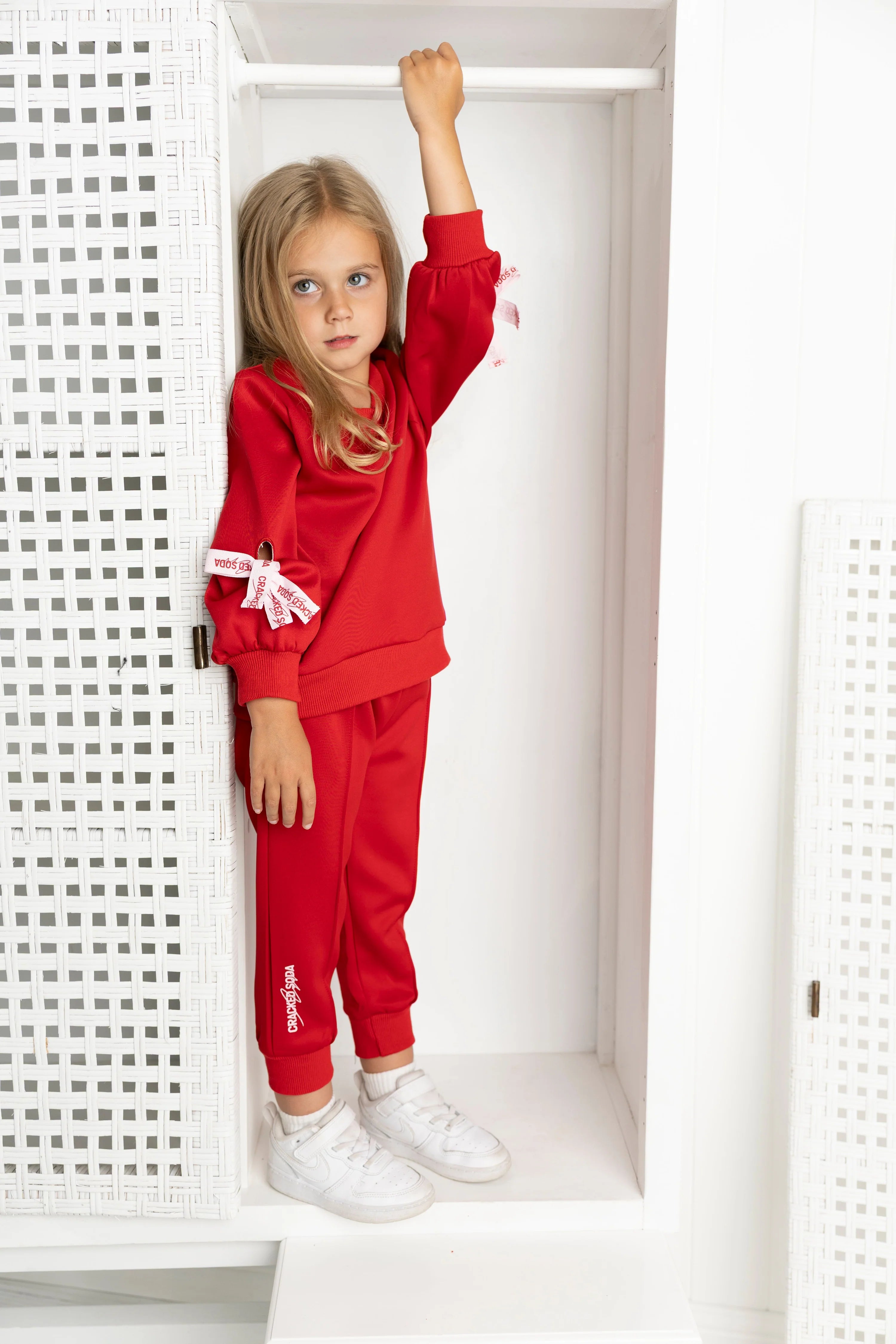 Scarlett Active Pants - Cherry