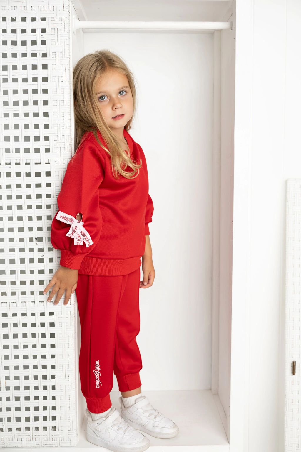 Scarlett Active Pants - Cherry