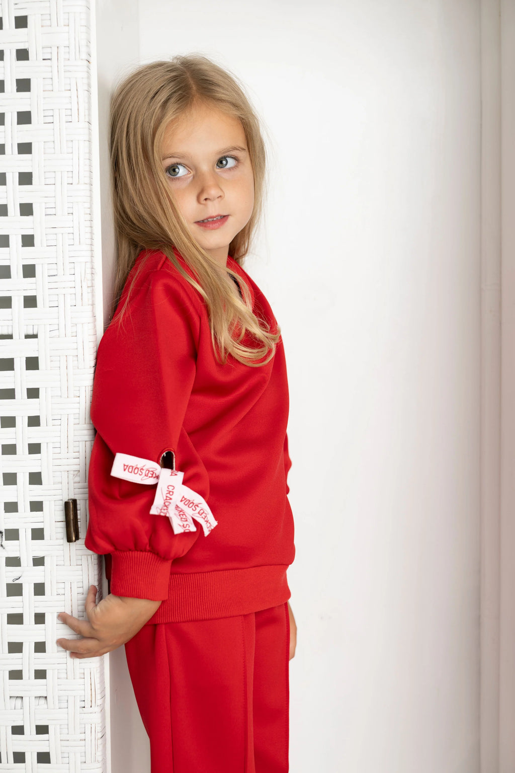 Scarlett Bow Crew - Cherry